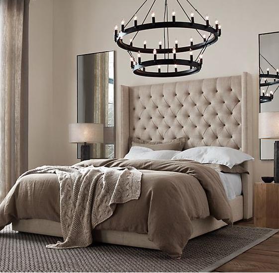 Alexander Wing Back Luxury Bed